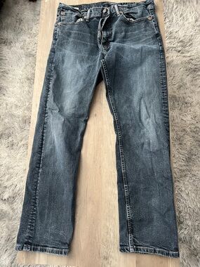 Levi's Men's Straight Jeans in Faded Dark Blue